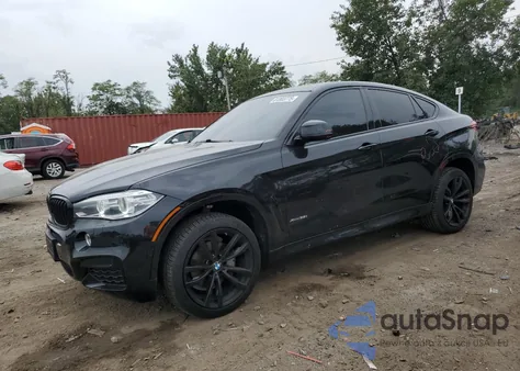 2017 BMW X6 xDrive35I z USA, uszkodzony, nr VIN 5UXKU2C37H0U29340